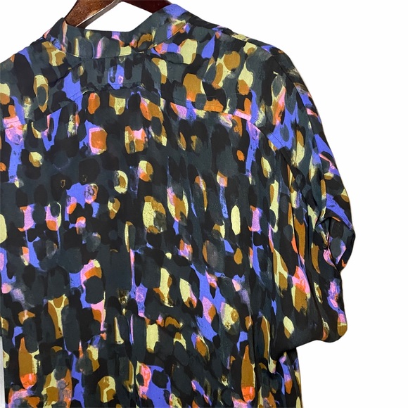 CAbi Sabine Watercolor Tunic Short Sleeve 3143 - Picture 8 of 9